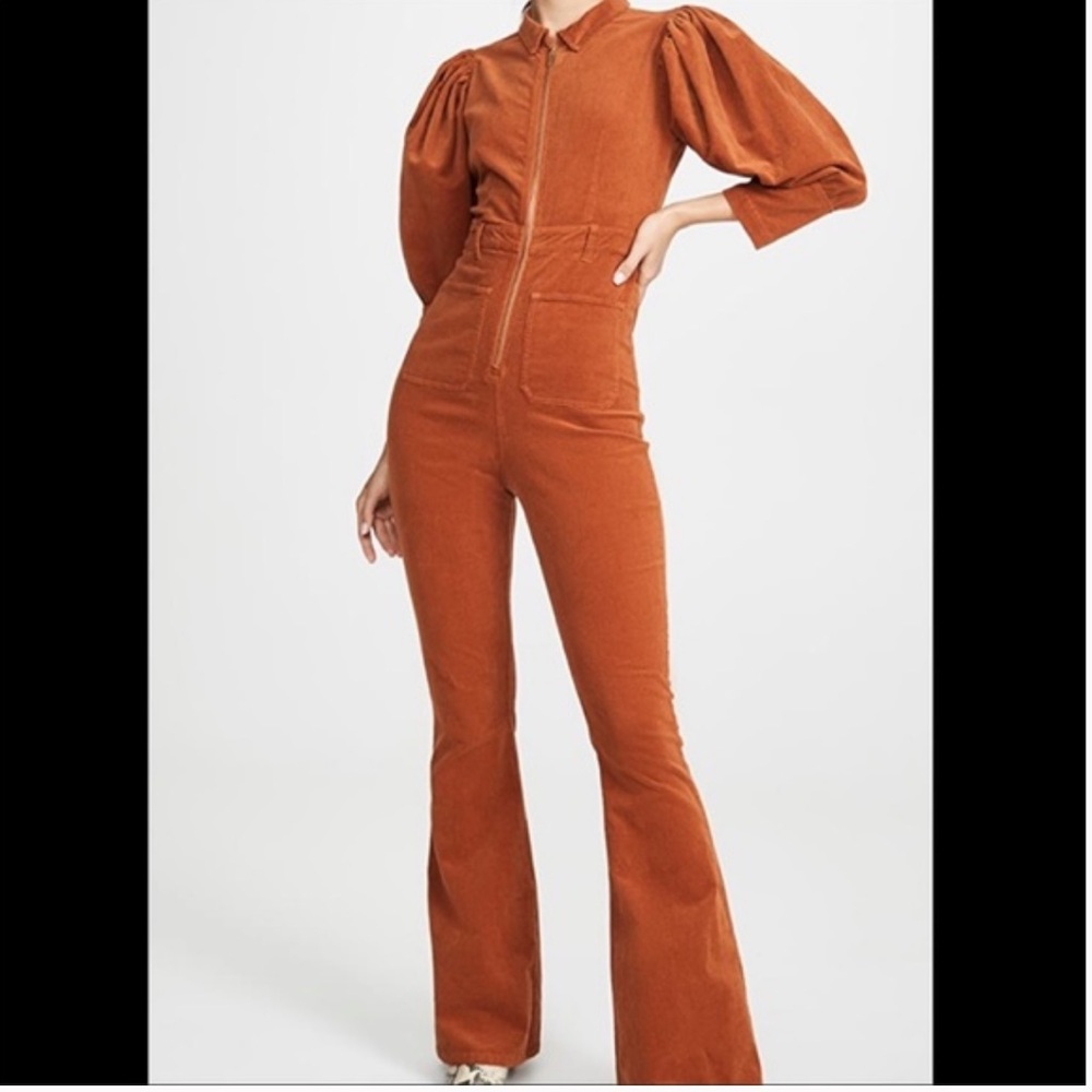 WeWoreWhat Rust Jumpsuit - Picture 9 of 11